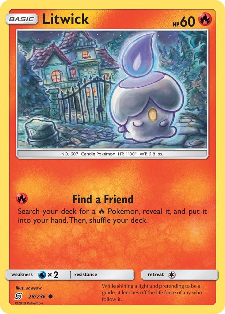 Litwick (28/236) [Sun & Moon: Unified Minds] | Play N Trade Winnipeg