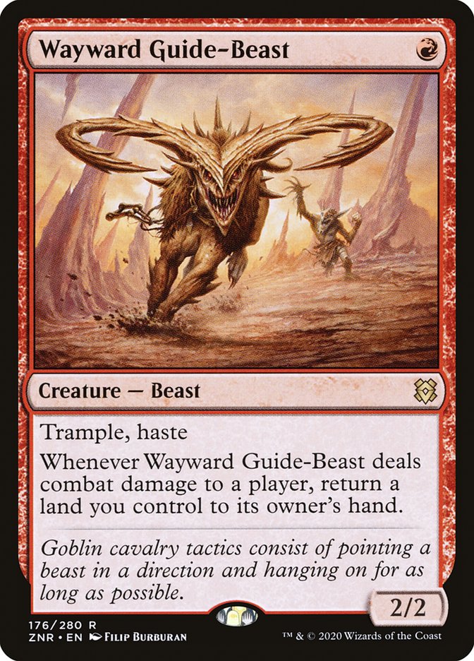 Wayward Guide-Beast [Zendikar Rising] | Play N Trade Winnipeg