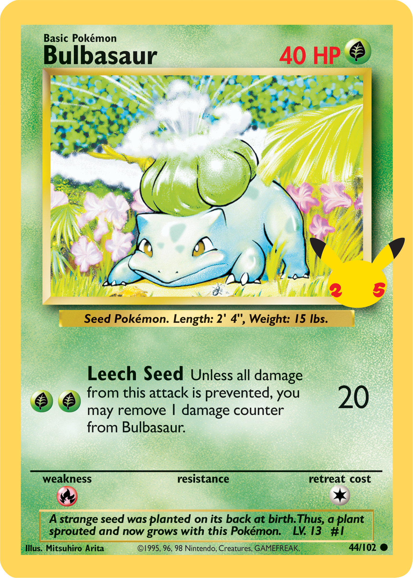 Bulbasaur (44/102) [First Partner Pack] | Play N Trade Winnipeg