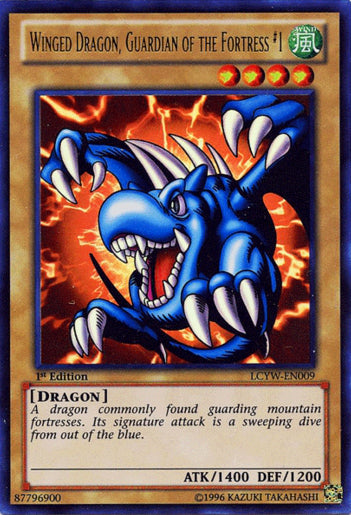 Winged Dragon, Guardian of the Fortress #1 [LCYW-EN009] Ultra Rare | Play N Trade Winnipeg