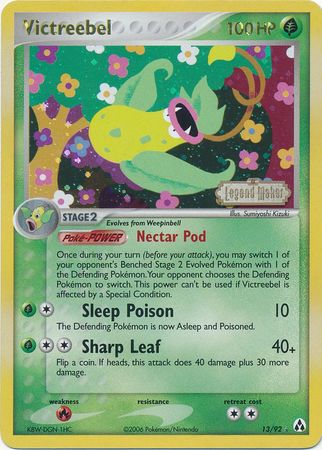 Victreebel (13/92) (Stamped) [EX: Legend Maker] | Play N Trade Winnipeg