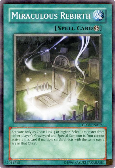 Miraculous Rebirth [CP08-EN019] Common | Play N Trade Winnipeg