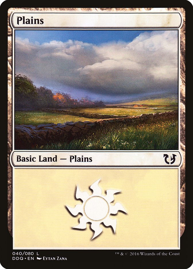 Plains (40) [Duel Decks: Blessed vs. Cursed] | Play N Trade Winnipeg