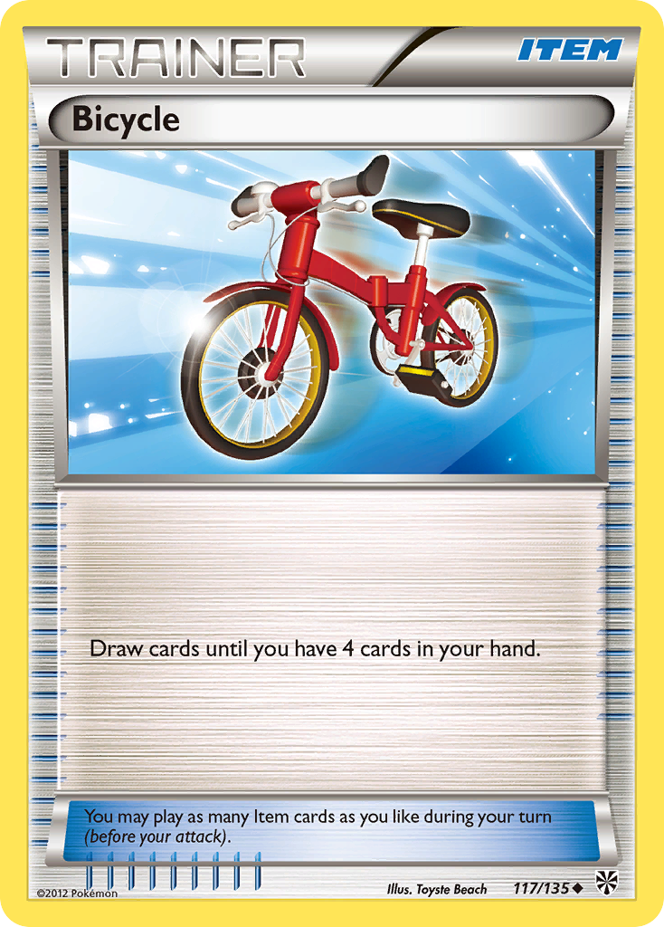 Bicycle (117/135) [Black & White: Plasma Storm] | Play N Trade Winnipeg