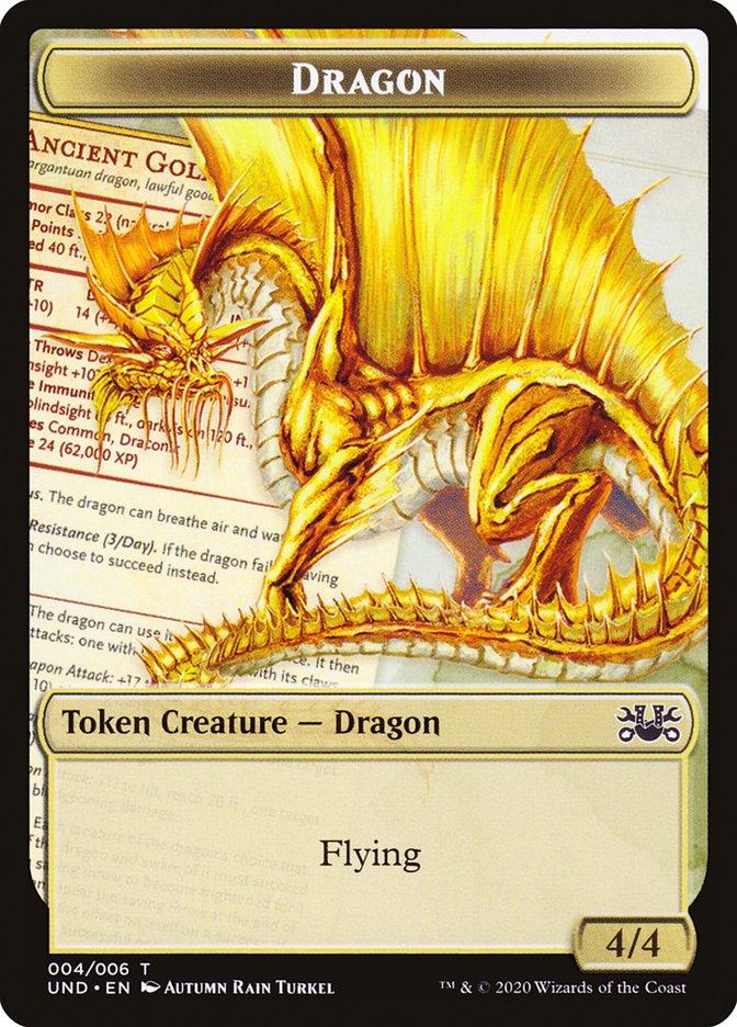 Beeble // Dragon Double-sided Token [Unsanctioned Tokens] | Play N Trade Winnipeg