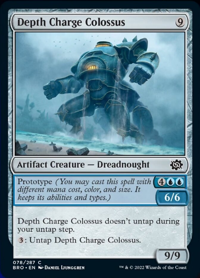 Depth Charge Colossus [The Brothers' War] | Play N Trade Winnipeg