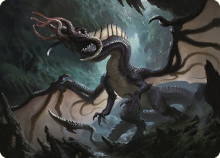 Brainstealer Dragon Art Card [Commander Legends: Battle for Baldur's Gate Art Series] | Play N Trade Winnipeg