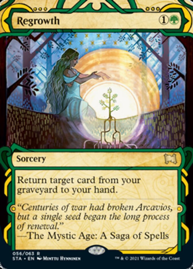 Regrowth (Etched Foil) [Strixhaven Mystical Archive] | Play N Trade Winnipeg