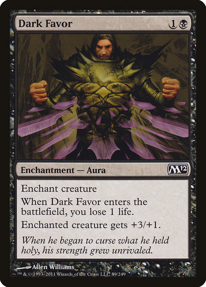 Dark Favor [Magic 2012] | Play N Trade Winnipeg