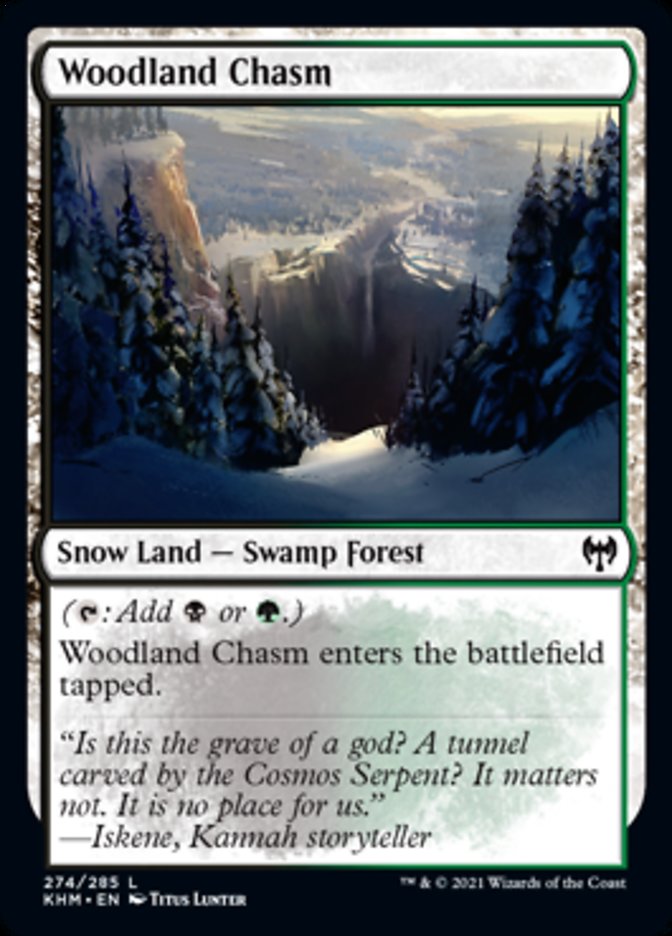 Woodland Chasm [Kaldheim] | Play N Trade Winnipeg