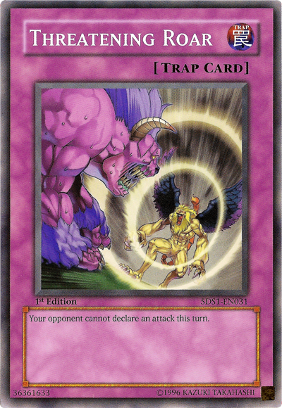 Threatening Roar [5DS1-EN031] Common | Play N Trade Winnipeg