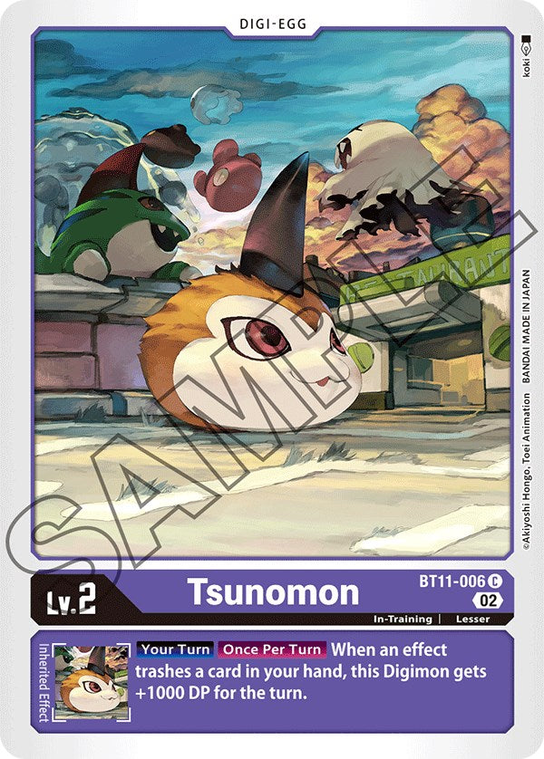 Tsunomon [BT11-006] [Dimensional Phase] | Play N Trade Winnipeg