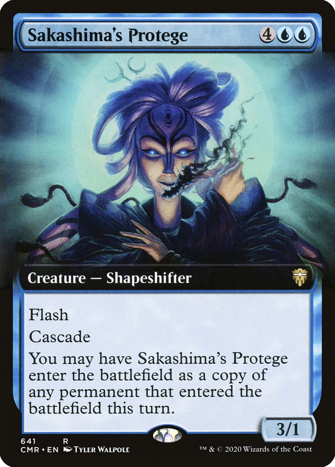 Sakashima's Protege (Extended) [Commander Legends] | Play N Trade Winnipeg