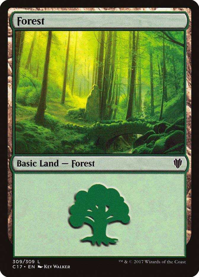 Forest (309) [Commander 2017] | Play N Trade Winnipeg