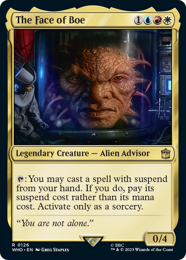 The Face of Boe [Doctor Who] | Play N Trade Winnipeg