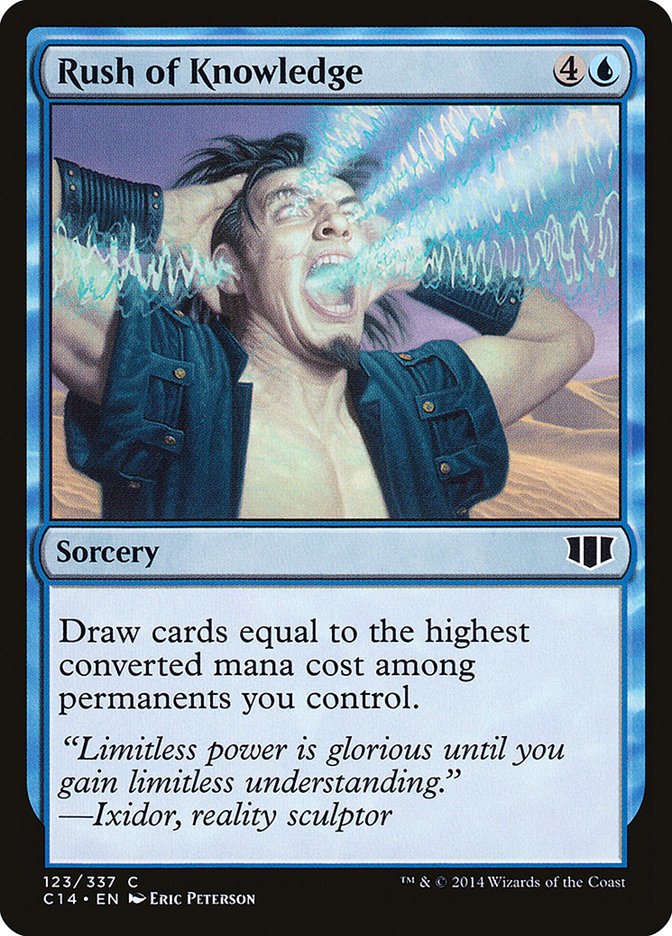 Rush of Knowledge [Commander 2014] | Play N Trade Winnipeg