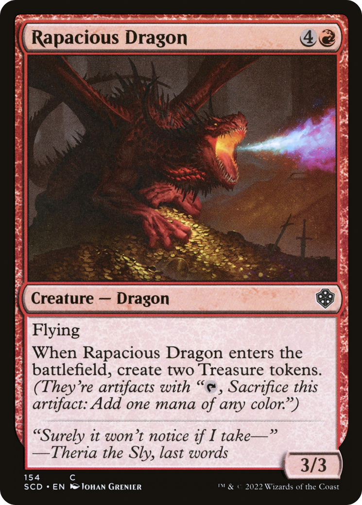 Rapacious Dragon [Starter Commander Decks] | Play N Trade Winnipeg