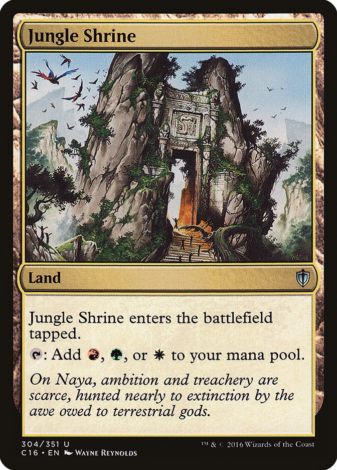 Jungle Shrine [Commander 2016] | Play N Trade Winnipeg