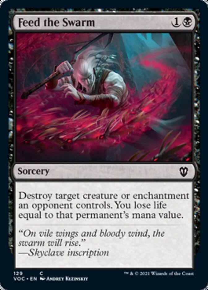 Feed the Swarm [Innistrad: Crimson Vow Commander] | Play N Trade Winnipeg