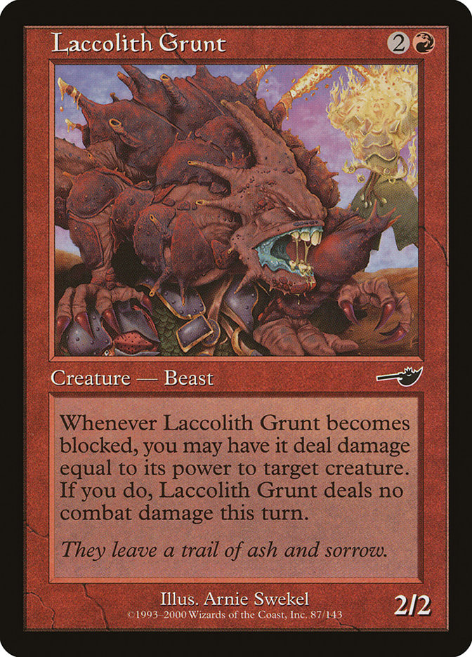 Laccolith Grunt [Nemesis] | Play N Trade Winnipeg