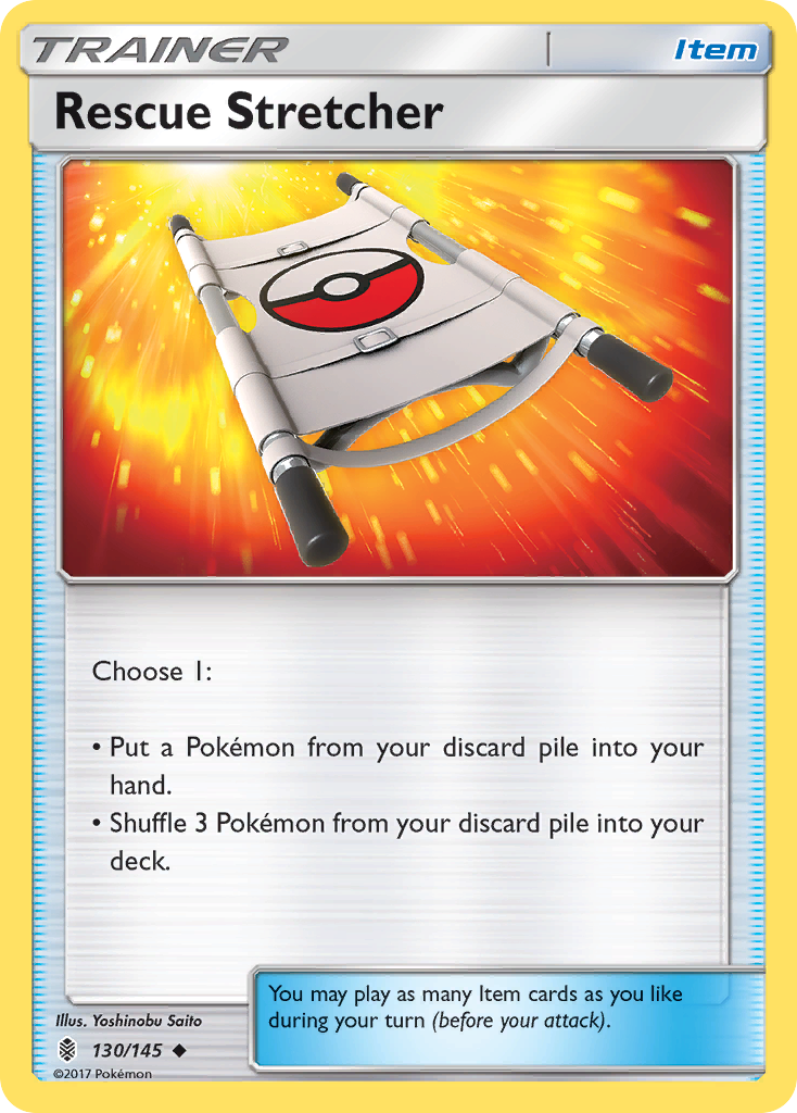 Rescue Stretcher (130/145) [Sun & Moon: Guardians Rising] | Play N Trade Winnipeg