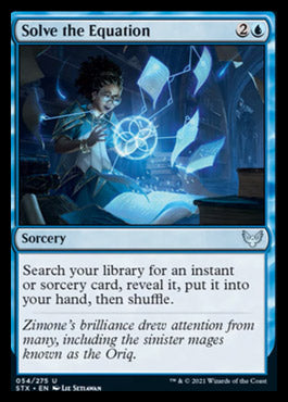 Solve the Equation [Strixhaven: School of Mages] | Play N Trade Winnipeg