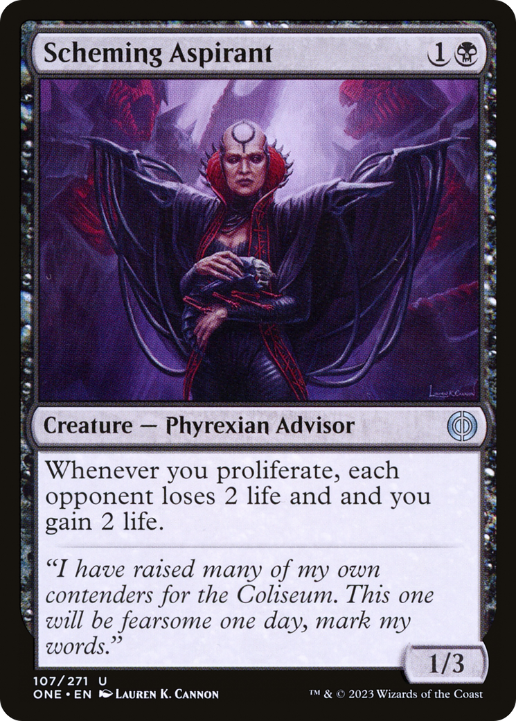 Scheming Aspirant [Phyrexia: All Will Be One] | Play N Trade Winnipeg