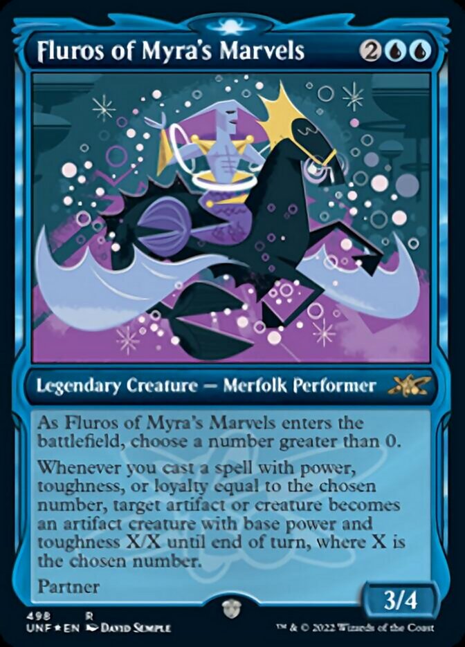 Fluros of Myra's Marvels (Showcase) (Galaxy Foil) [Unfinity] | Play N Trade Winnipeg