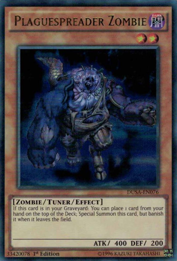 Plaguespreader Zombie [DUSA-EN076] Ultra Rare | Play N Trade Winnipeg