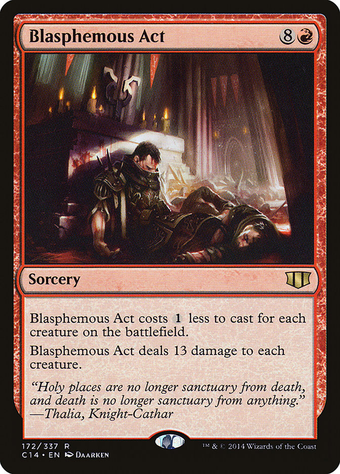 Blasphemous Act [Commander 2014] | Play N Trade Winnipeg