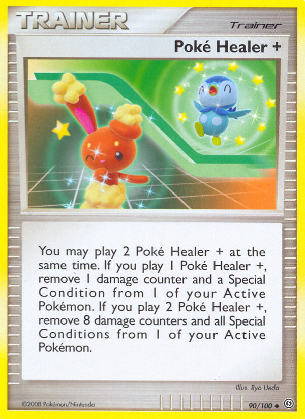 Poke Healer + (90/100) [Diamond & Pearl: Stormfront] | Play N Trade Winnipeg