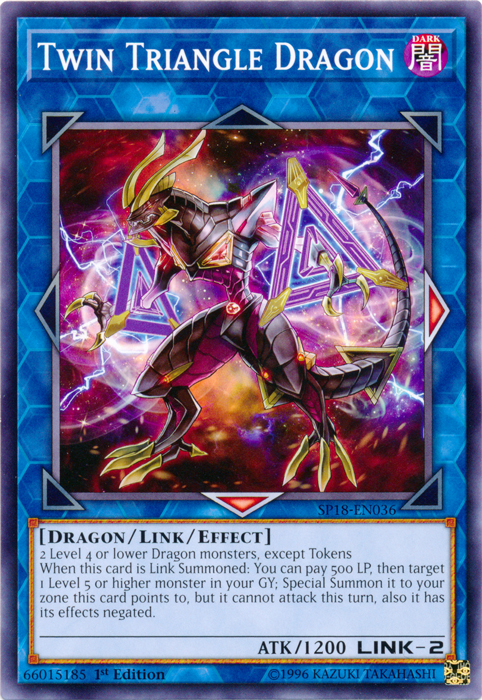 Twin Triangle Dragon [SP18-EN036] Common | Play N Trade Winnipeg