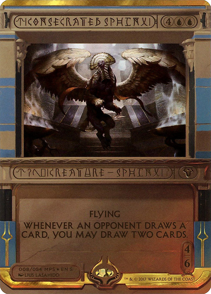 Consecrated Sphinx (Invocation) [Amonkhet Invocations] | Play N Trade Winnipeg