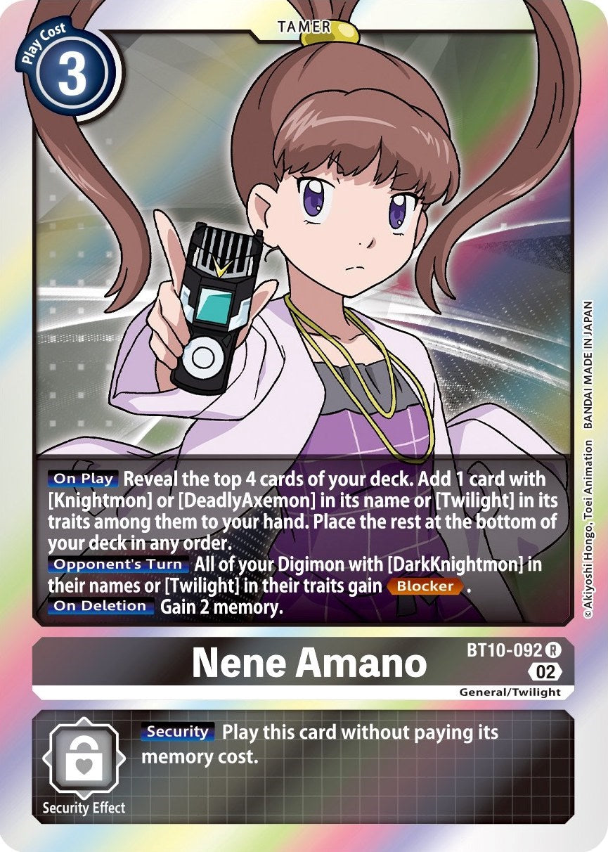 Nene Amano [BT10-092] [Xros Encounter] | Play N Trade Winnipeg