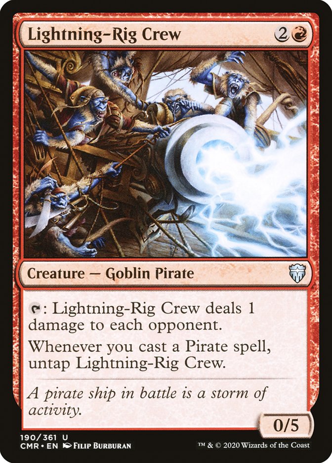 Lightning-Rig Crew [Commander Legends] | Play N Trade Winnipeg