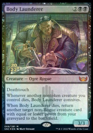 Body Launderer [Streets of New Capenna Prerelease Promos] | Play N Trade Winnipeg