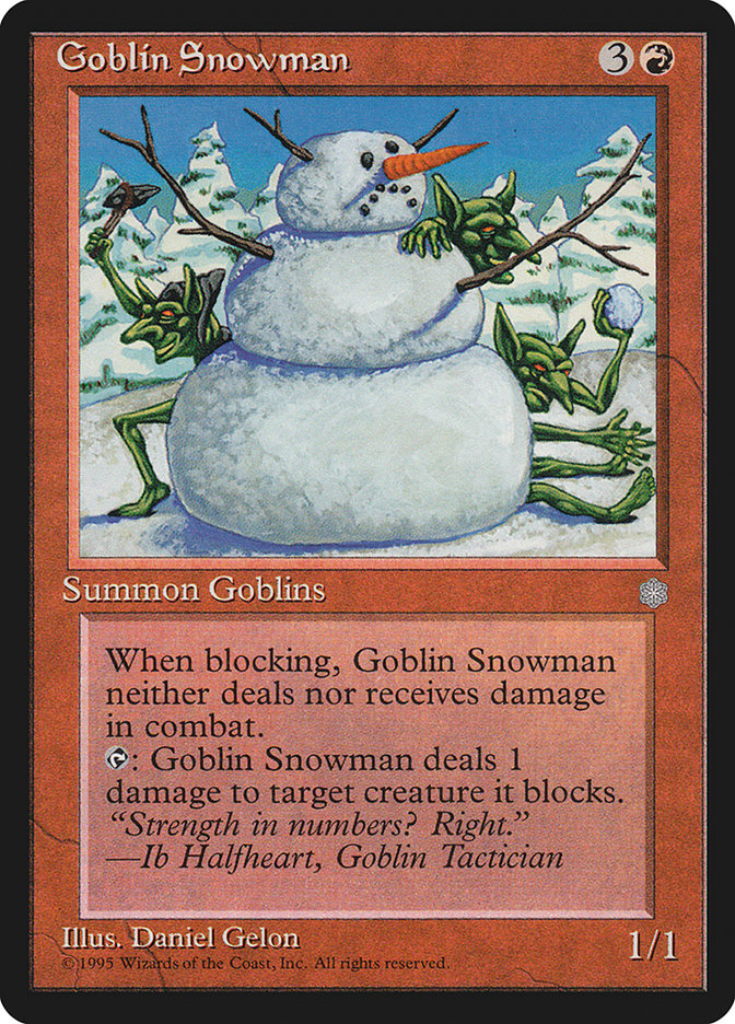 Goblin Snowman [Ice Age] | Play N Trade Winnipeg