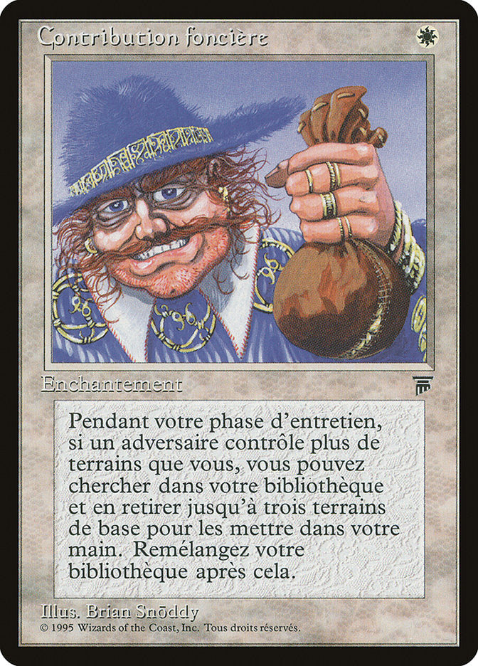 Land Tax (French) - "Contribution fonciere" [Renaissance] | Play N Trade Winnipeg