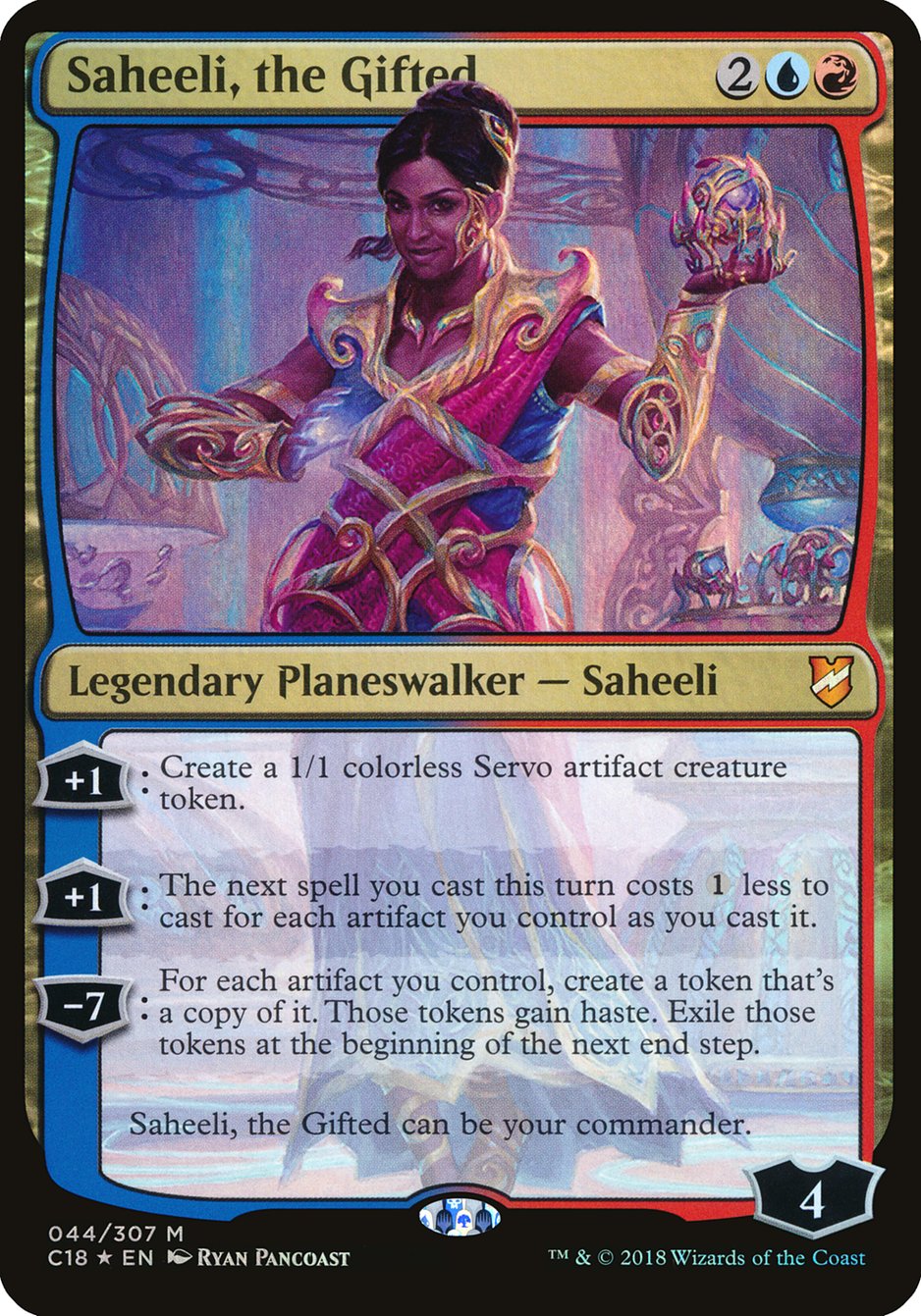 Saheeli, the Gifted (Oversized) [Commander 2018 Oversized] | Play N Trade Winnipeg