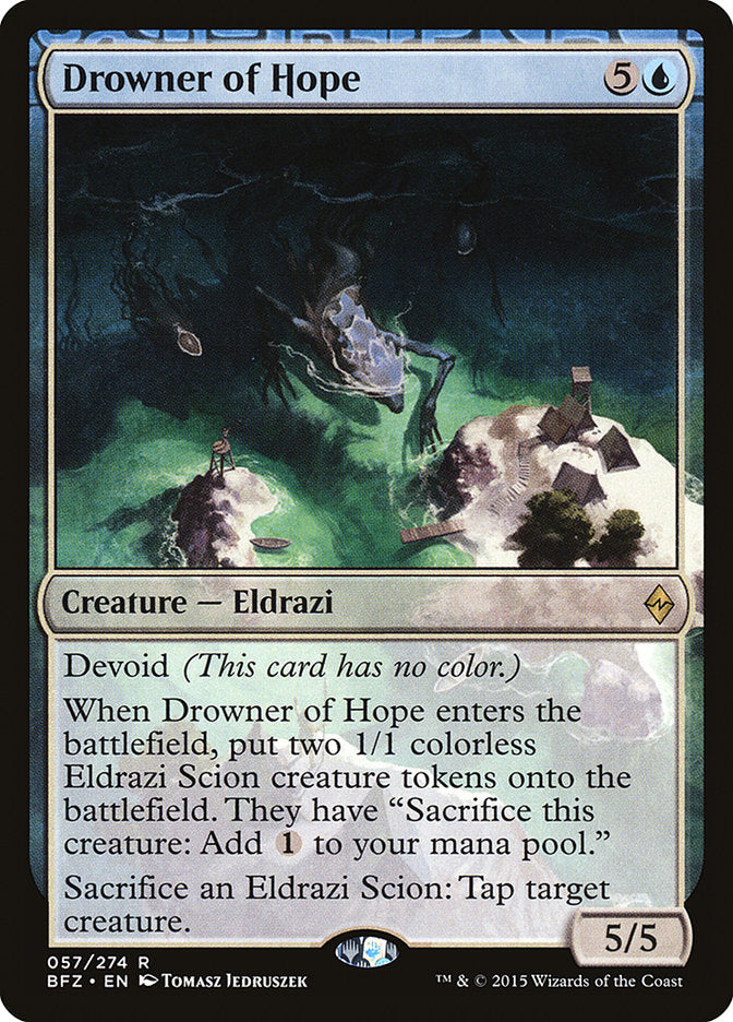 Drowner of Hope [Battle for Zendikar] | Play N Trade Winnipeg