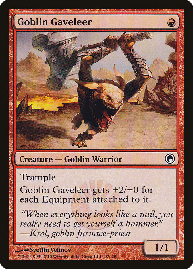 Goblin Gaveleer [Scars of Mirrodin] | Play N Trade Winnipeg