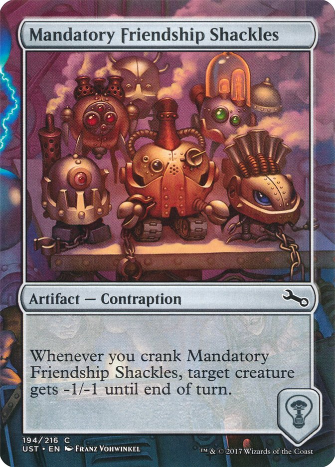 Mandatory Friendship Shackles [Unstable] | Play N Trade Winnipeg