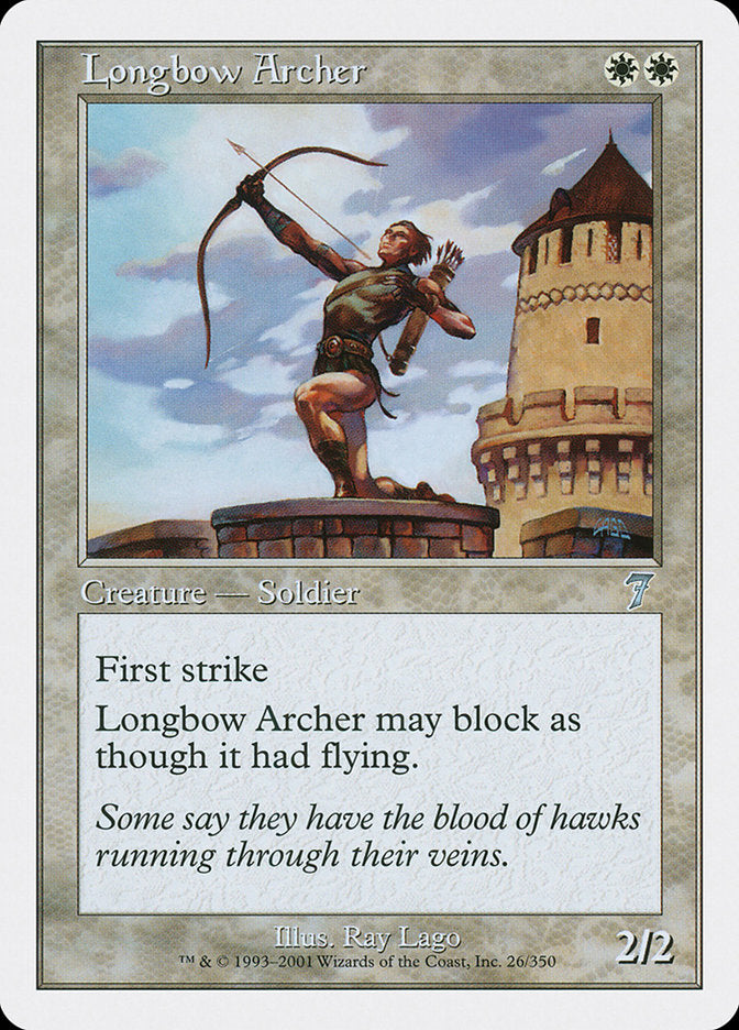 Longbow Archer [Seventh Edition] | Play N Trade Winnipeg