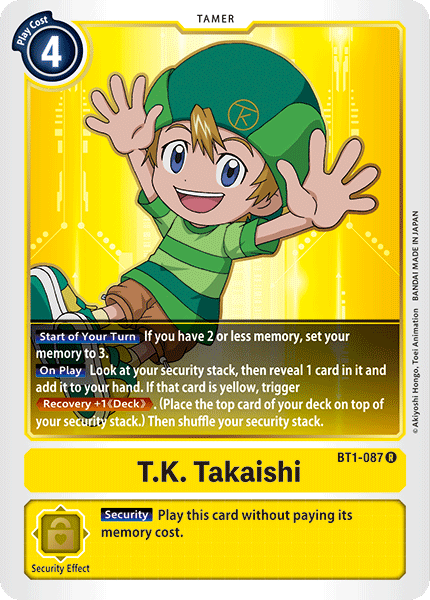 T.K. Takaishi [BT1-087] [Release Special Booster Ver.1.0] | Play N Trade Winnipeg