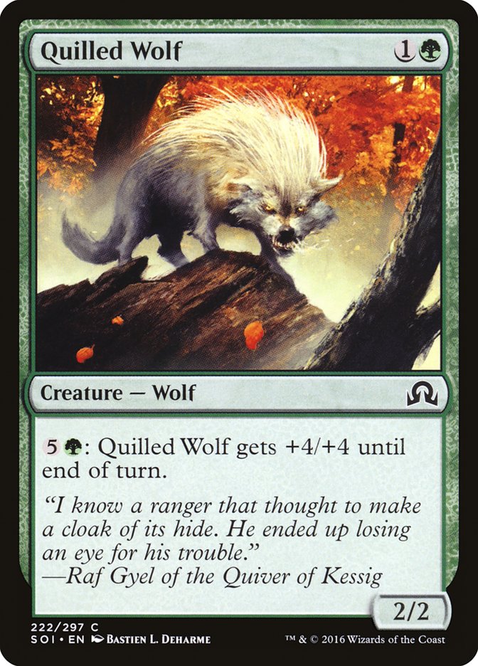 Quilled Wolf [Shadows over Innistrad] | Play N Trade Winnipeg