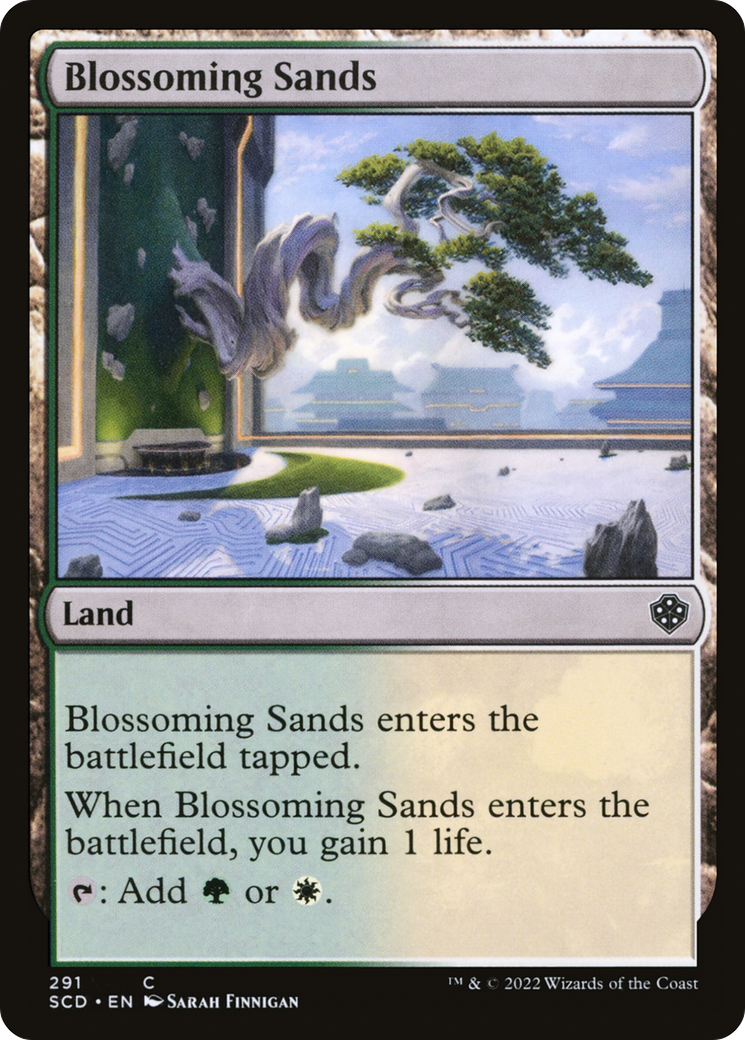 Blossoming Sands [Starter Commander Decks] | Play N Trade Winnipeg