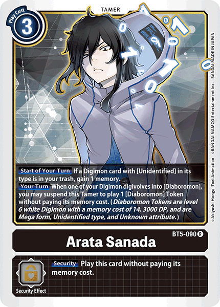 Arata Sanada [BT5-090] [Battle of Omni] | Play N Trade Winnipeg