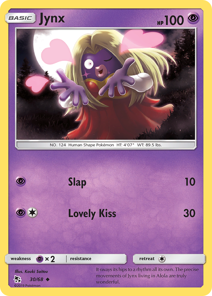 Jynx (30/68) [Sun & Moon: Hidden Fates] | Play N Trade Winnipeg