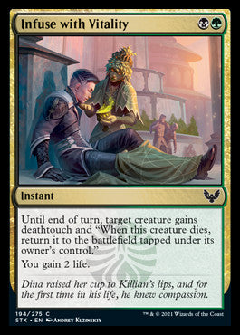 Infuse with Vitality [Strixhaven: School of Mages] | Play N Trade Winnipeg