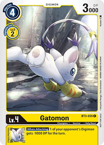 Gatomon [BT3-035] (Official Tournament Pack Vol.3) [Release Special Booster Promos] | Play N Trade Winnipeg